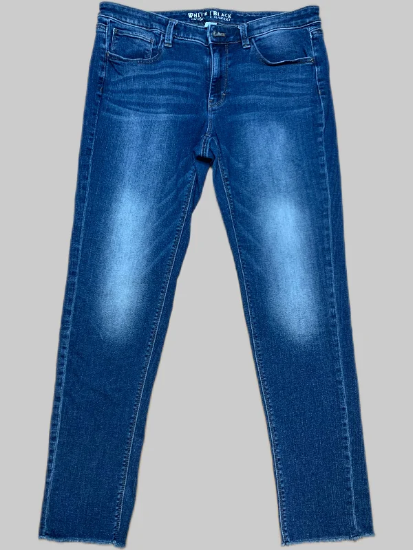 women's denim jeans for formal eventsJeans Skinny By White House Black Market In Blue Denim, Size: 8