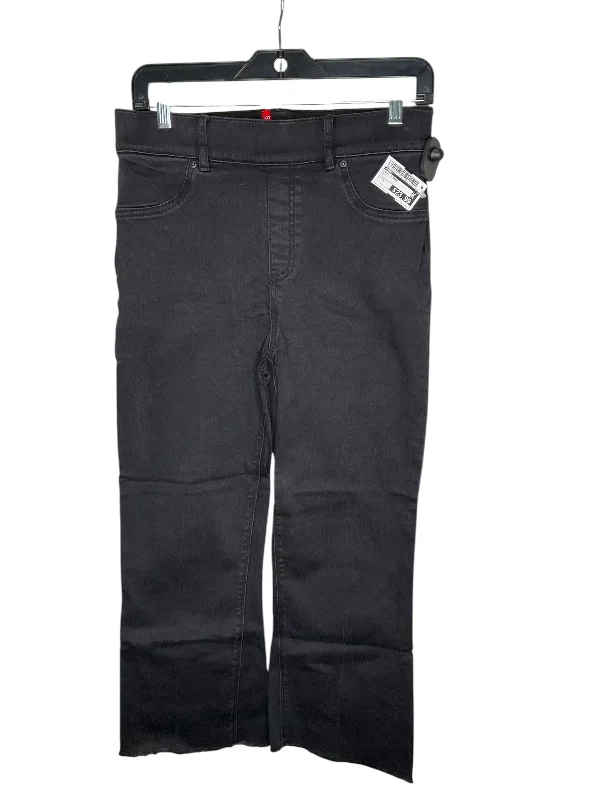 women's boyfriend denim jeansJeans Flared By Spanx In Black, Size: M