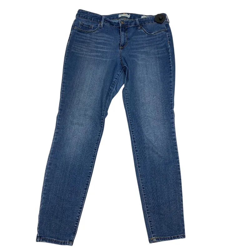 women's denim jeans for a cozy weekendJeans Skinny By Jessica Simpson In Blue Denim, Size: 14