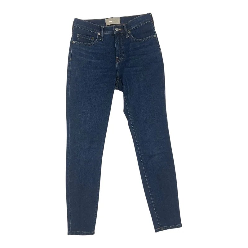 women's denim jeans for a vintage styleJeans Skinny By Everlane In Blue Denim, Size:2