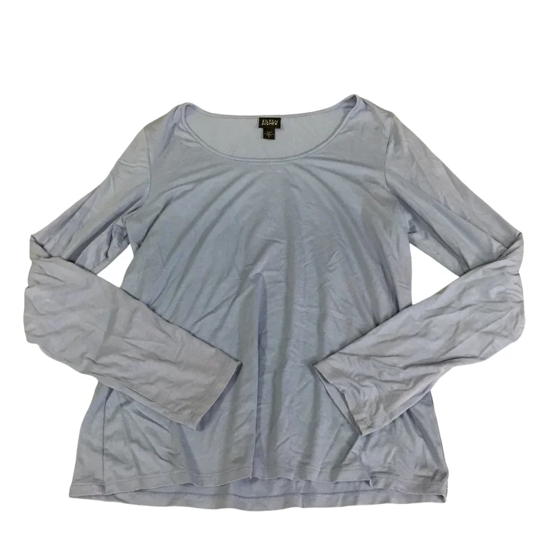 camisoles for womenTop Long Sleeve Basic By Eileen Fisher In Blue, Size: S