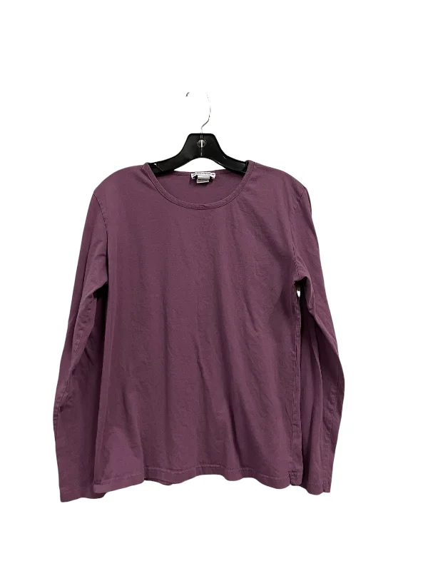 women's tops for picnics in the parkTop Long Sleeve By Clothes Mentor In Purple, Size: L