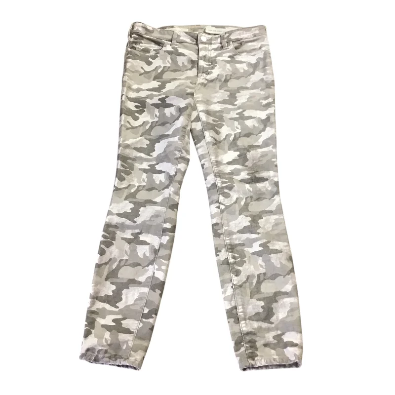 women's ankle-length denim jeansJeans Skinny By Pilcro In Camouflage Print, Size: 6