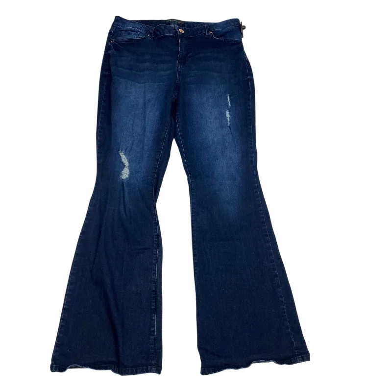 women's denim jeans for a flattering silhouetteJeans Boot Cut By Ymi In Blue Denim, Size: 16