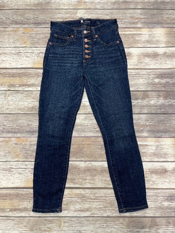 women's ripped denim jeansJeans Skinny By Lucky Brand In Blue Denim, Size: 2