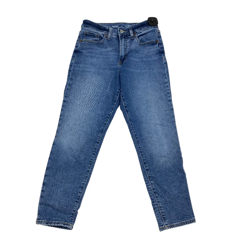 women's denim jeans for a glamorous eveningJeans Straight By Old Navy In Blue Denim, Size: 2