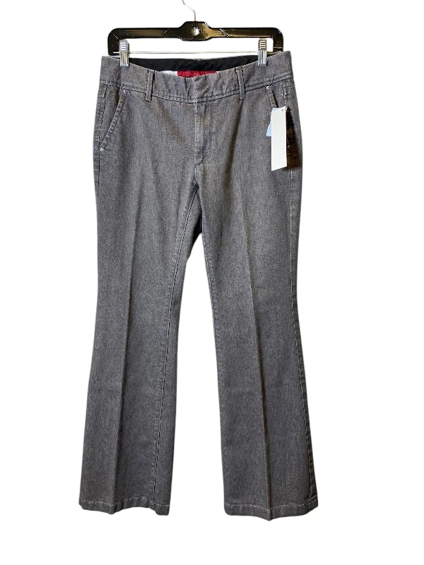 women's denim jeans for a glamorous eveningJeans Wide Leg By Banana Republic In Grey, Size: 6