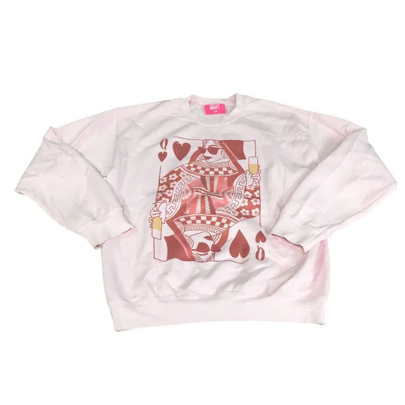 women's tops for those who want to stay updated with the latest fashion trendsTop Long Sleeve By Clothes Mentor In Pink, Size: S