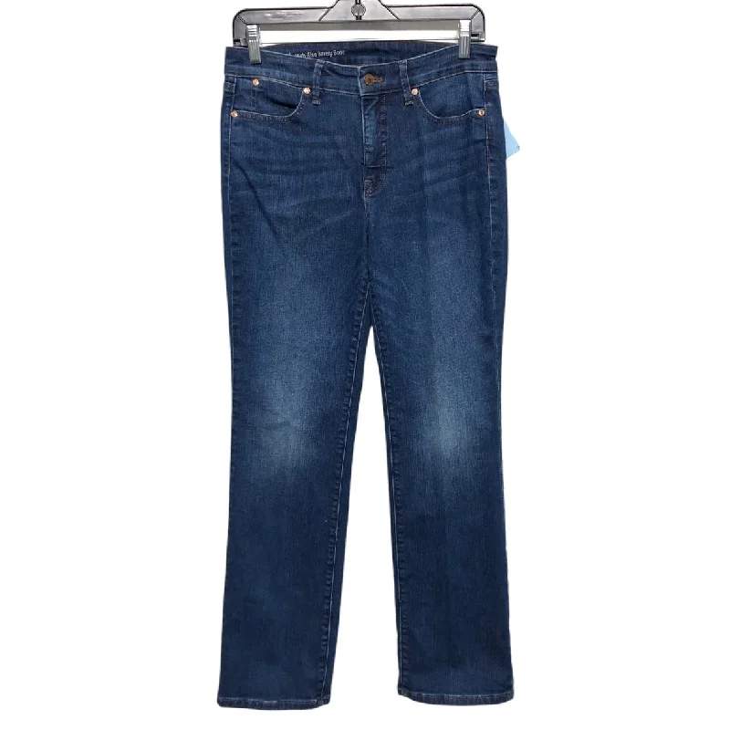 women's denim jeans with elastaneJeans Boot Cut By Talbots In Blue, Size: 6p