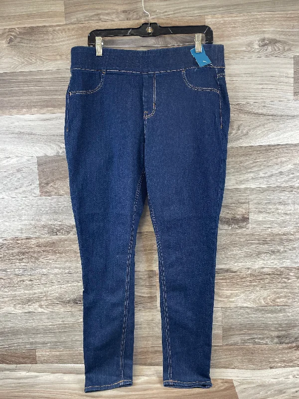 women's denim jeans with cotton blendJeans Jeggings By Old Navy In Blue Denim, Size: 14