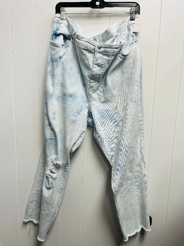 women's denim jeans for a cozy weekendJeans Straight By Crown And Ivy In Blue Denim, Size: 22