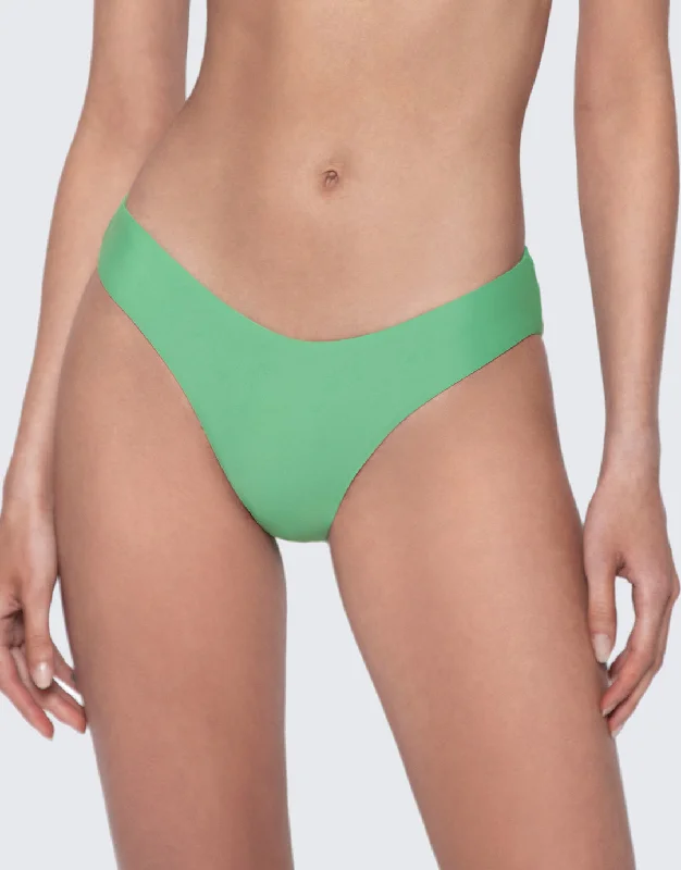 Sports Female SwimwearAgave High Cut Full Bikini Pant - Agave