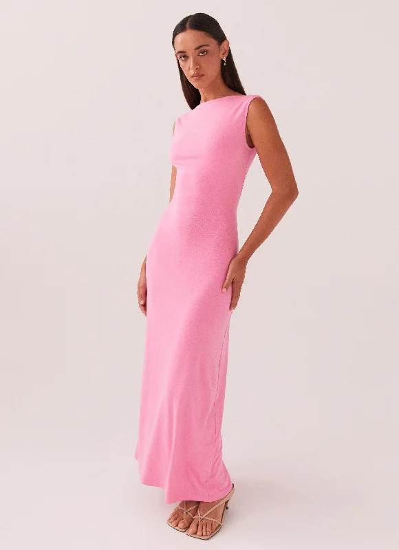 Chiffon DressCelina Maxi Dress - Pink