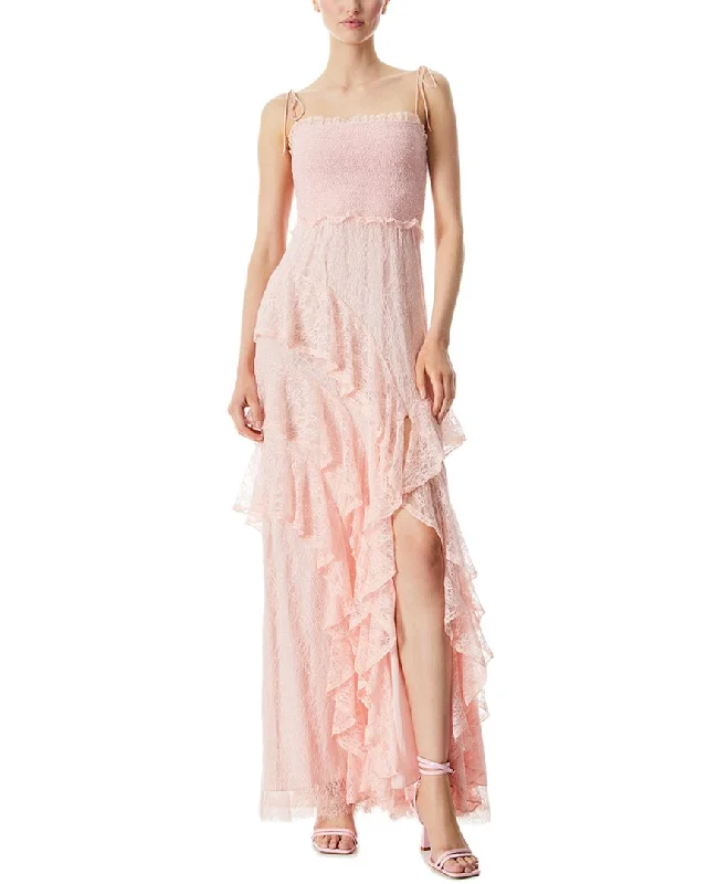 High-Neck Dressalice + olivia Jocelyn Maxi Dress