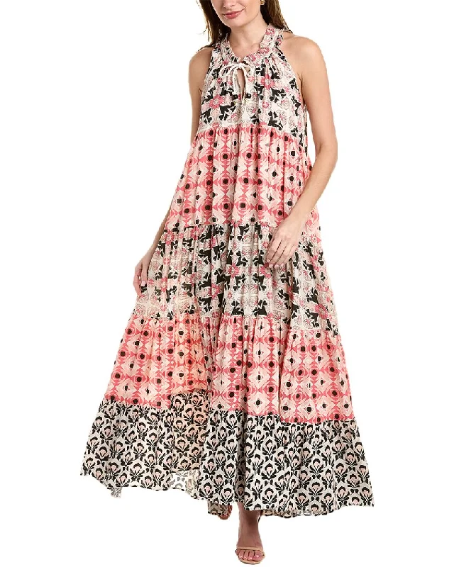 Chiffon DressRos Garden Sofia Maxi Dress