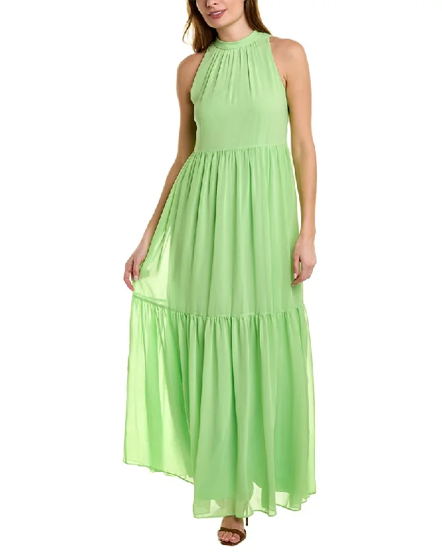 women's ball gown dressesAidan by Aidan Mattox Tiered Maxi Dress