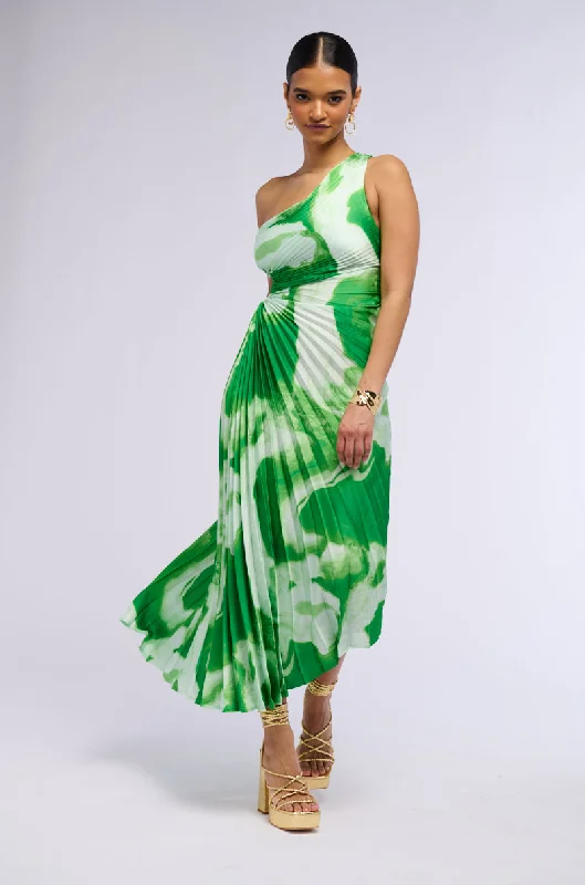 women's empire-line dressesVALERIE ONE SHOULDER MAXI DRESS