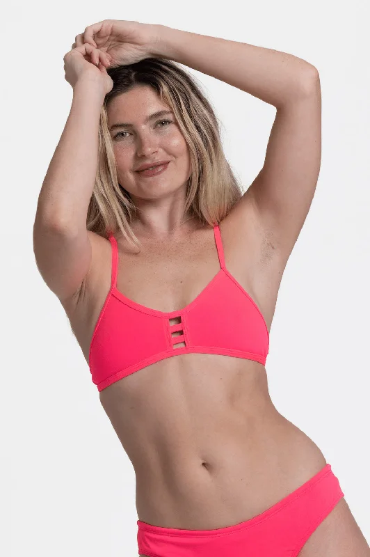 Fun Female SwimwearTomcat Bikini Top - Hot Pink