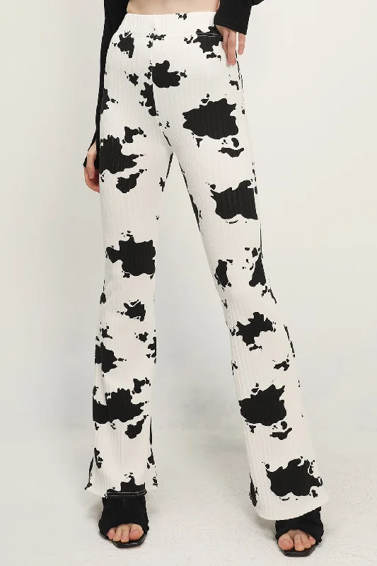 women's warm pantsBailey Printed Bootcut Pants