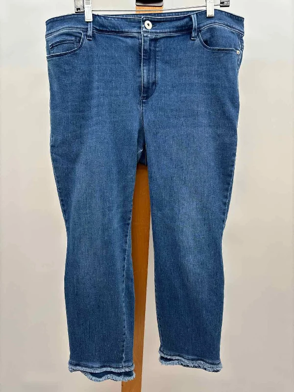 women's tall pantsJJill Women's Size 18 Blue Solid Jeans