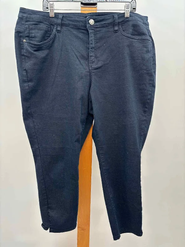 women's bootcut pantsLane Bryant Women's Size 22 Blue Solid Pants