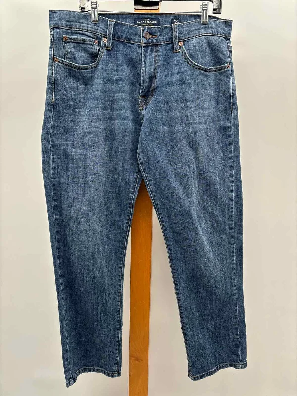 women's breathable pantsLucky Brand Women's Size 10 Blue Solid Jeans