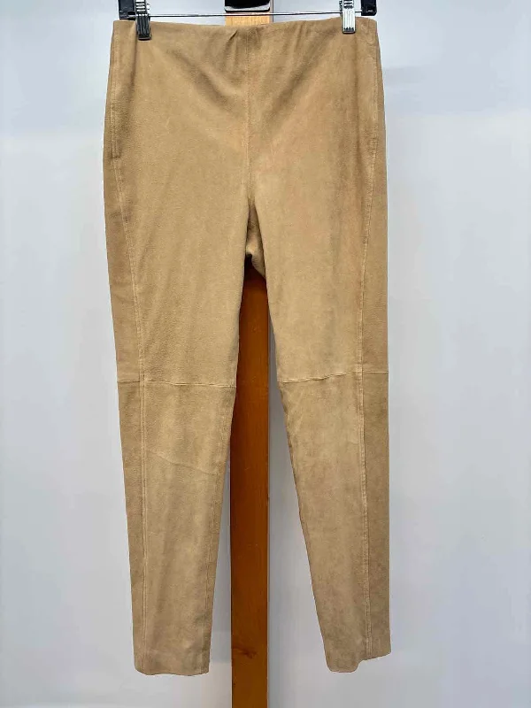 women's plus-size pantsRalph Lauren Women's Size 8 Tan Solid Pants