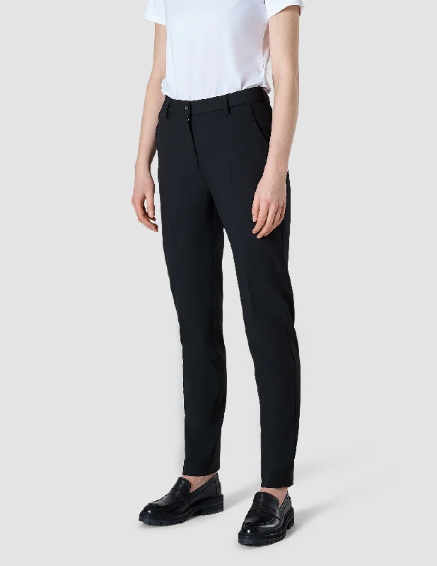 women's stretch pantsEssential Pants Tapered Black