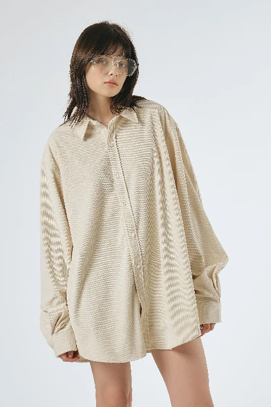 Maternity DressLinda Oversized Corduroy Shirt