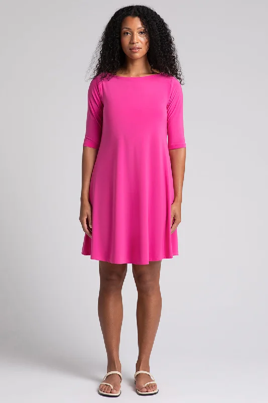 women's plus-size dressesNu Trapeze Dress | Peony