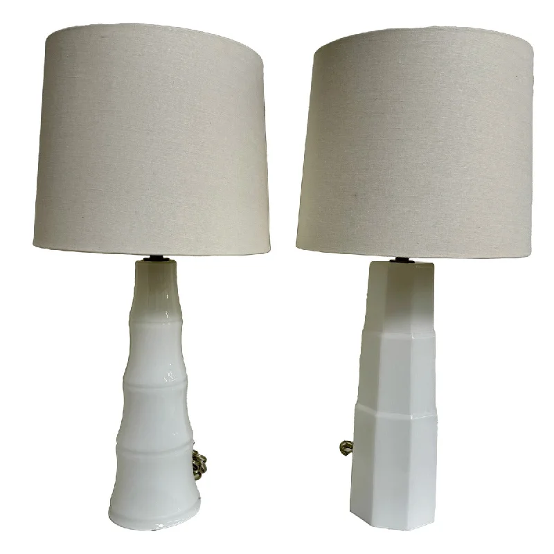 women's tall dressesPair of Glass Table Lamps