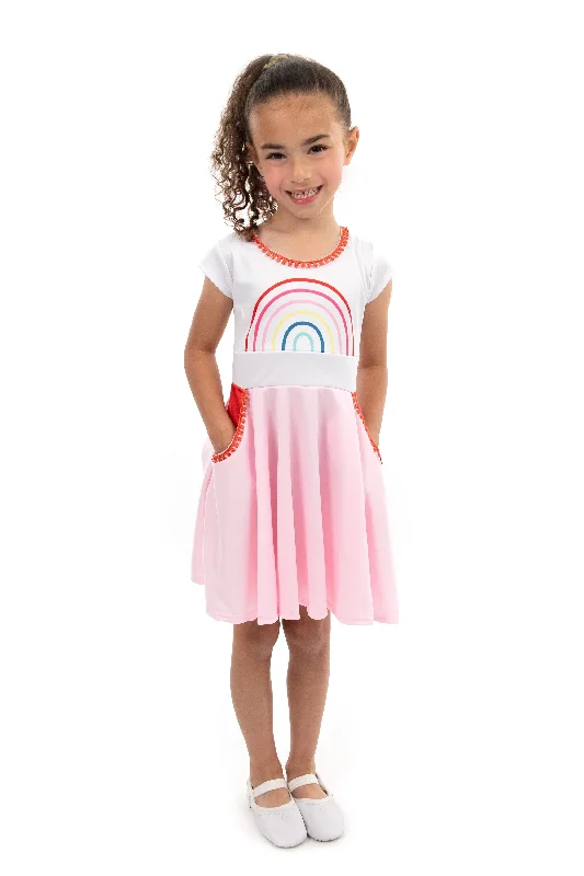 women's empire-line dressesSpring Rainbow Twirl Dress *Sale Exclusive*