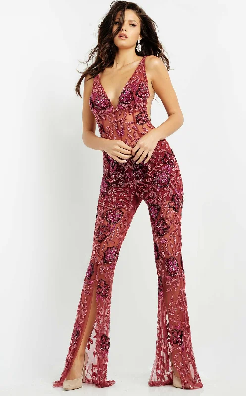 women's jumpsuits for petite womenJovani 04402BG Jumpsuit