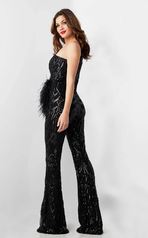 women's ankle-length jumpsuitsJovani 23026CL Jumpsuit