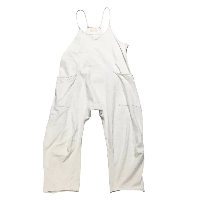 women's jumpsuits for curve-hugging stylesJumpsuit By Free People In White, Size: M