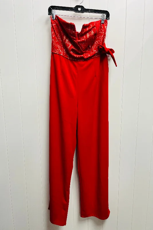 women's jumpsuits for weddingsJumpsuit By Mi Ami In Red, Size: L