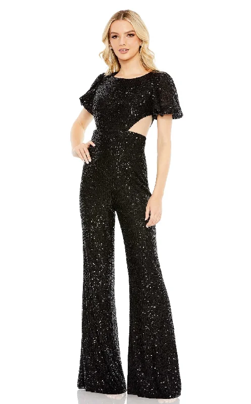 women's jumpsuits with buttonsMac Duggal 11273 Jumpsuit